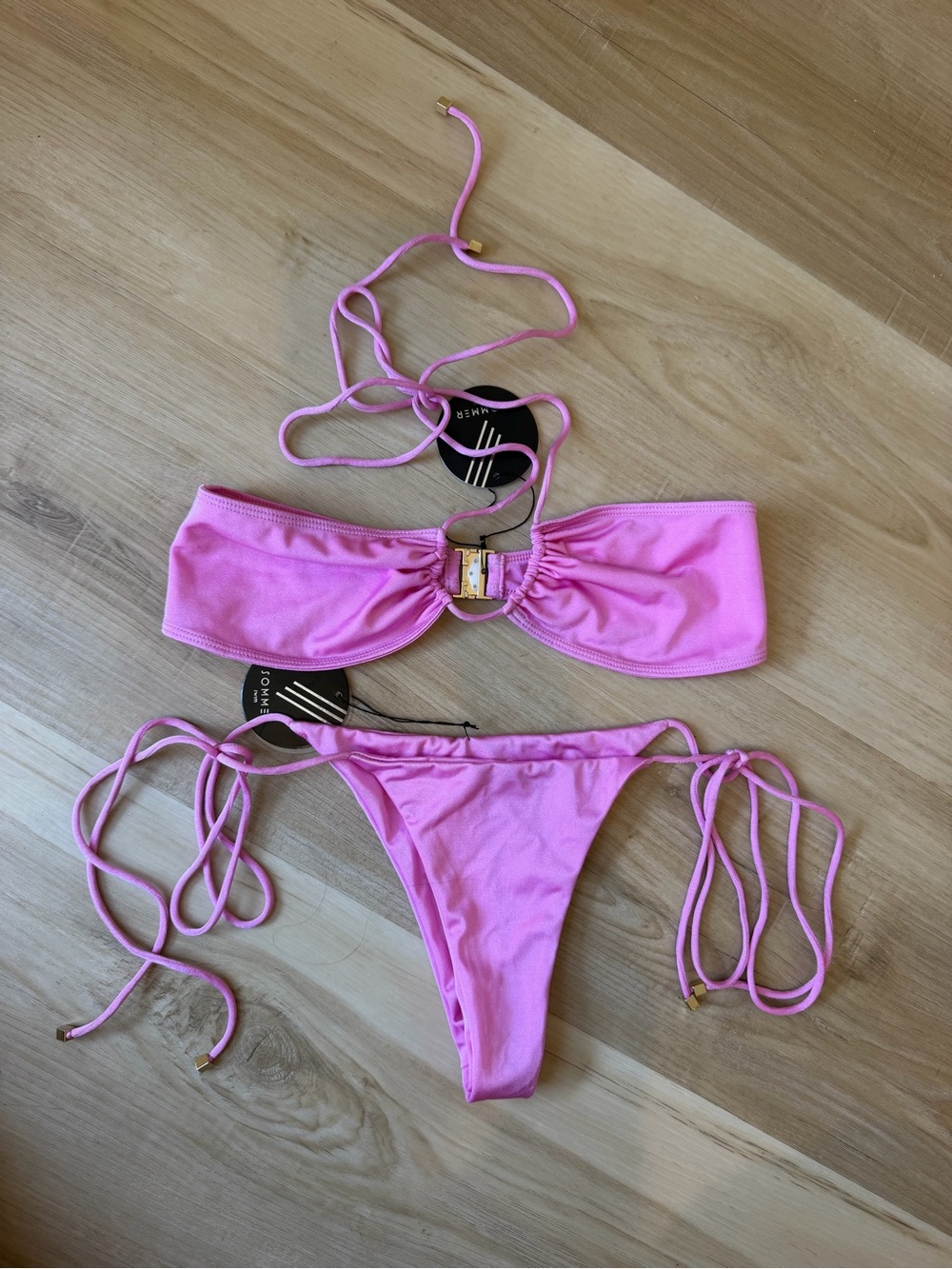 Sommer swim pink bikini, New with tags!